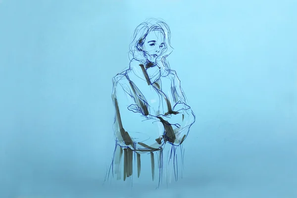 Aus den ersten Entwürfen deiner Kreation entstehen in unserem Mappenvorbereitungskurs Mode-Design Zeichnungen auf höchstem Niveau. Zusätzliche digitale Arbeiten bereichern dein Mappe für Mode-Design-studium.