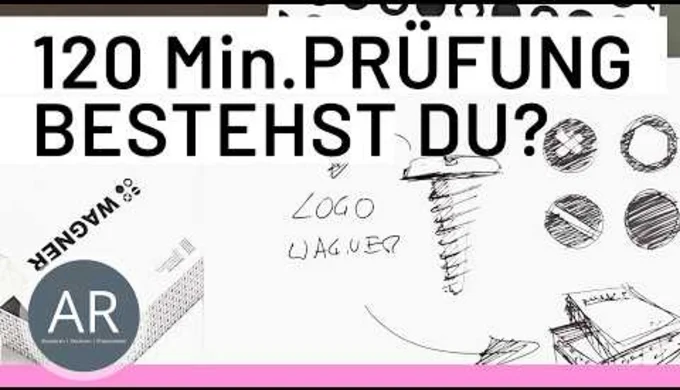 Eignungsprüfung Kommunikationsdesign lösen | Logo &amp; Verpackung Schritt für Schritt