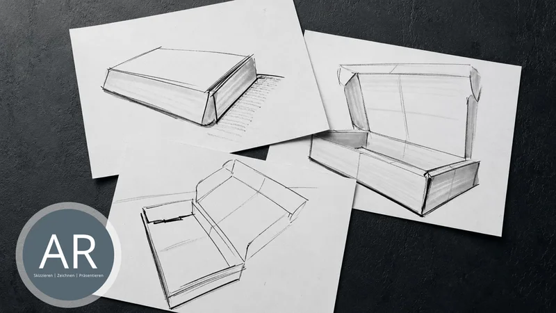 Verpackungsdesign: Warum gute Handskizzen oft wichtiger sind als perfekte 3D-Modelle