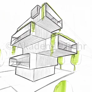 Für dein Architektur Green Building Studium die perfekte Mappe