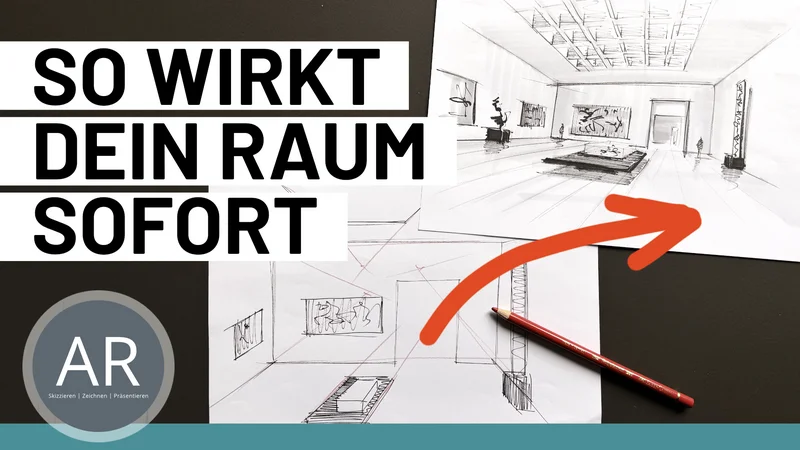 Bewerbungsmappe Innenarchitektur: Die häufigsten Fehler bei Proportionen, Objekten und Raumbezug