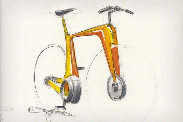 Ismail hat in unserem Industrial Design Mappenkurs ein Fahrrad-Konzept der Zukunft entwickelt. So erfolgreich ist er jetzt in Wuppertal im Studiengang Industrial Design