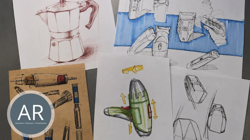 Produktdesign studieren – Bewerbung, Mappe und Zeichnungen erfolgreich meistern