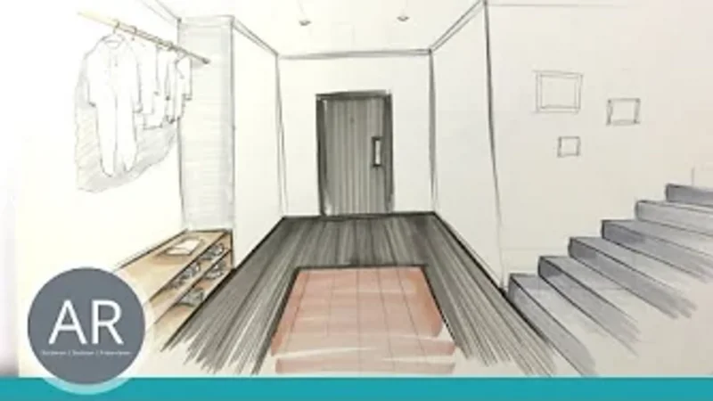 Räume in Perspektive zeichnen - Fortbildung für Interior Designer