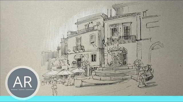 Was bedeutet Urban Sketching? Zeichenkurs Urban Sketching
