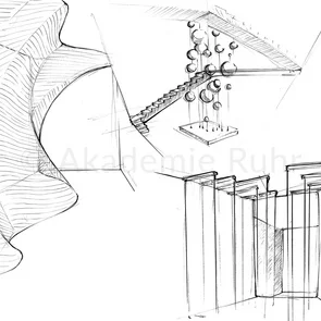 Erstelle deine perfekte Szenografie Interior Design Studium Mappe