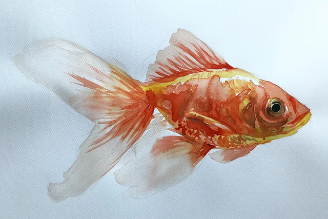 Verschiedene Techniken für Aquarellskizzen