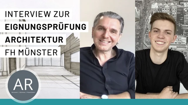 Interview Eignungsprüfung Architektur Mappe FH Münster
