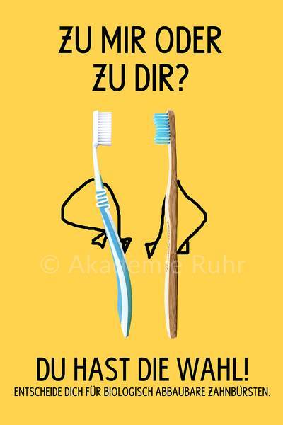 Eine gute Bewerbungsmappe Kommunikationsdesign beinhaltet Kampagnen zu Themen die dich bewegen