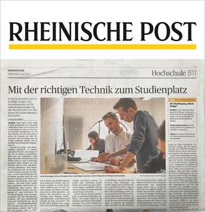 Die Rheinische Post berichtet über die Mappenkurse der Akademie Ruhr
