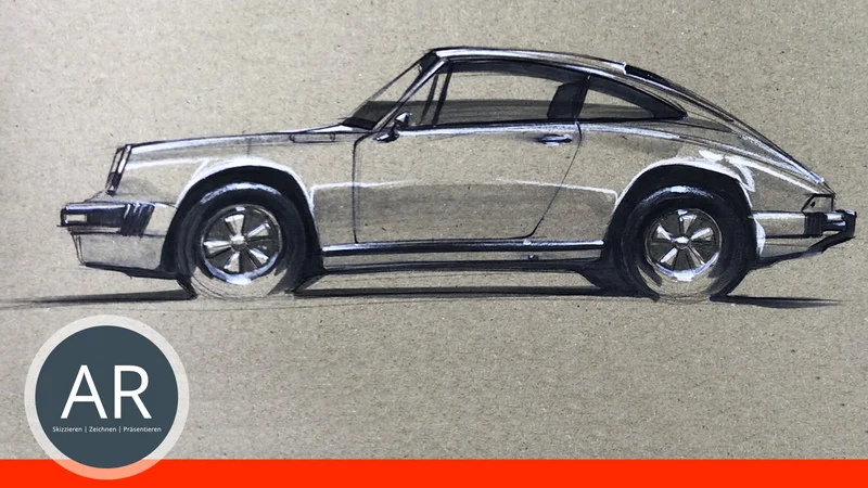 Worauf kommt es beim kolorieren von Auto-Zeichnungen an? 