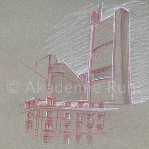 Eine Mappe für Studium Architektur und Städtebau zeigt sich in der Beobachtungsgabe des Bewerbers. Wir erstellen mit dir deine perfekte Mappe für das Architektur und Städtebau Studium.