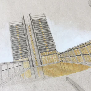 In unserem Intensivkurs Mappe-Architektur und Städtebau achten wir darauf, dass deine Mappe sehr individuell wird. Sie wird von Schnellskizzen aber auch von Detailskizzen profitieren. Erstelle jetzt deine perfekte Architektur Mappe mit Akademie Ruhr.