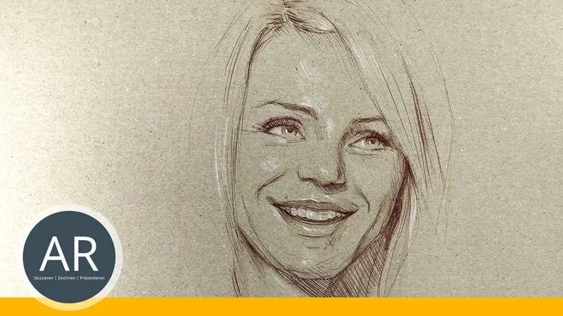 Was ist ein Schnellportrait. Wie zeichne ich realistische Portraits?