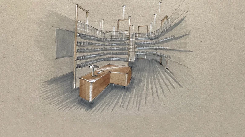 Im Mappenkurs Innenarchitektur Conceptual Design bereiten wir dich auf die Eignungsprüfung Innenarchitektur vor.