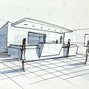 Die Akademie Ruhr Mappenbeispiele für den Studiengang Innenarchitektur Conceptual Design gibt die die richtige Orientierung in den Designstudiengängen