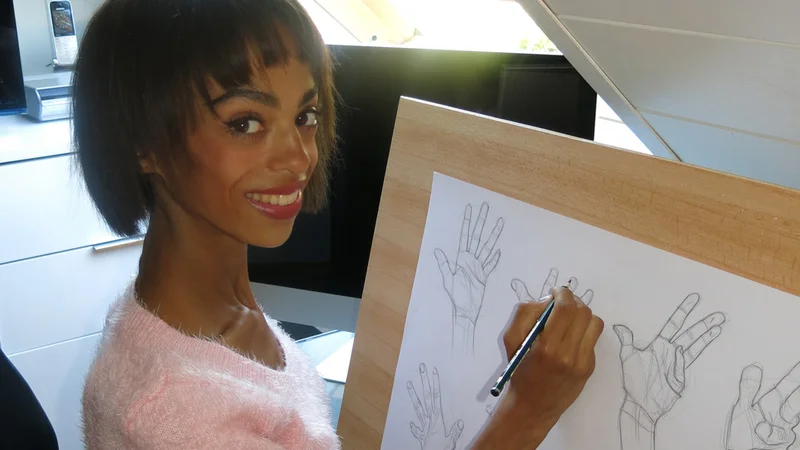 Jasmine hat unseren Mappenvorbereitungskurs Berlin besucht und ihren Schwerpunkt der Mappe auf Illustration gelegt. 