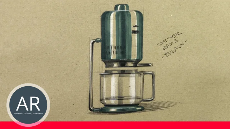 Industrial-Design - Konzeptentwicklung & Skizzieren. Arbeitsalltag von Industrial Designern