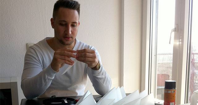 So hat sich Marion nach unserem Industrial Design Mappenkurs erfolgreich an der Folkwang Uni Essen beworben.