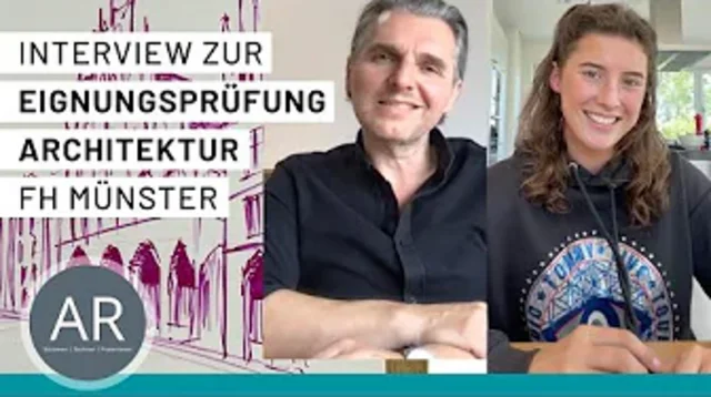 Die Aufnahmeprüfung für Architektur in Münster