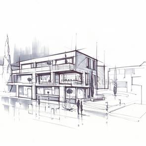 In unserem Intensiv Mappenkurs für Architektur in Hamburg zeigen wir dir alle relevanten Zeichentechniken