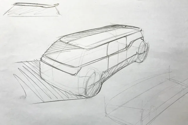ein Beispiel aus Florians Bewerbungsmappe für Transportation Design siehst du hier 