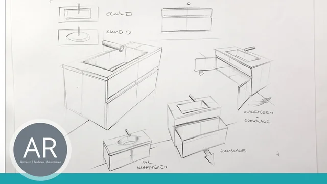 Step by Step Interior Design Zeichnungen einfach erklärt