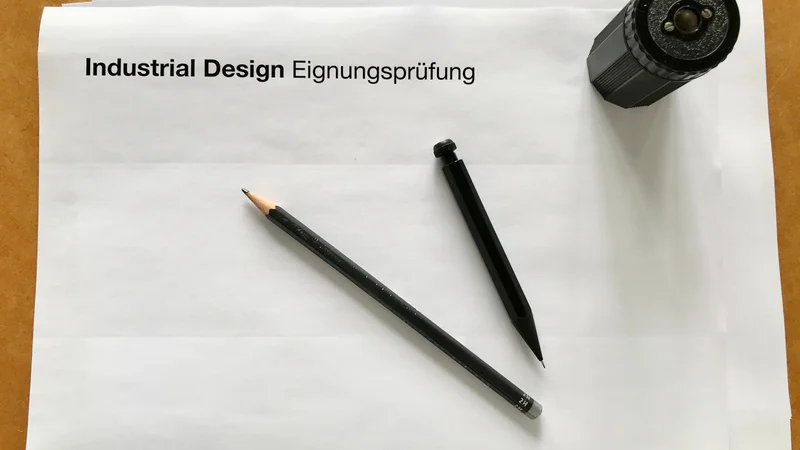 Alles was du über den Industrial Design Eignungstest wissen musst