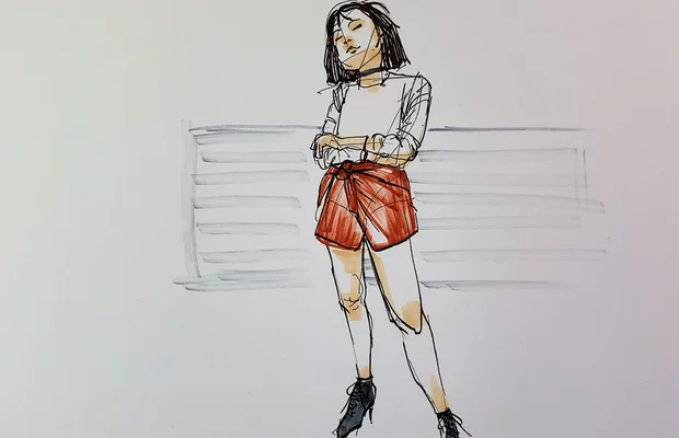 Die perfekte Bewerbungsmappe Illustration