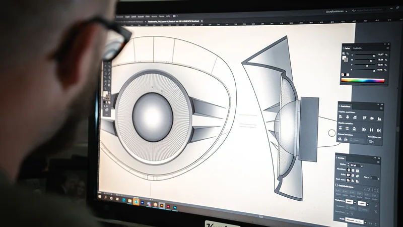 Erstelle mit uns deine Industrial Design Bewerbungsmappe Darmstadt